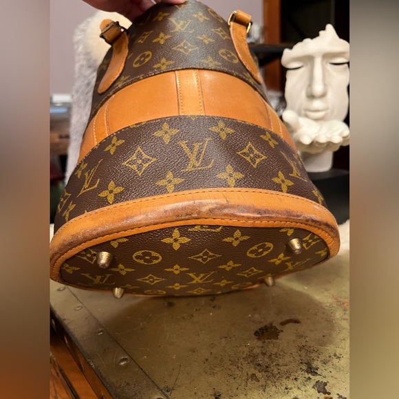 RARE Vintage Louis Vuitton 1970’s bucket bag - Picture 9 of 12
